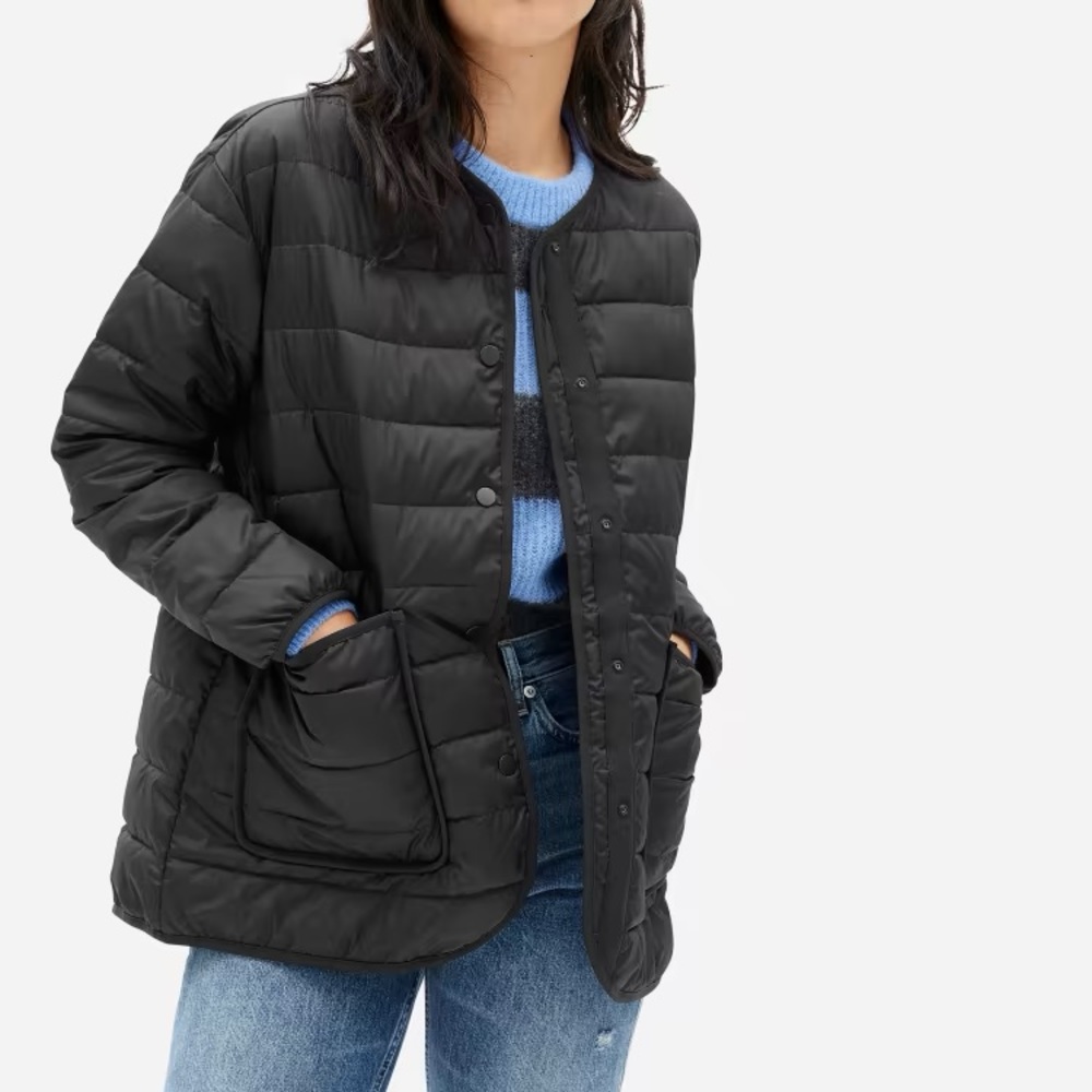 EVERLANE The ReNew Channeled Liner - Sz M